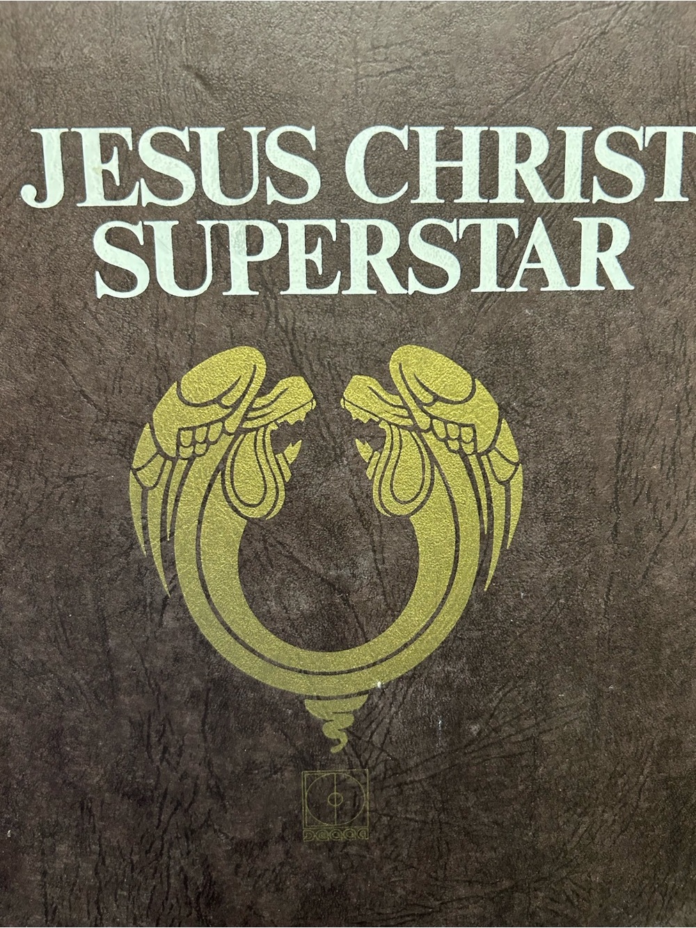 Jesus Christ Superstar Gold Logo Hardcover 2 record set